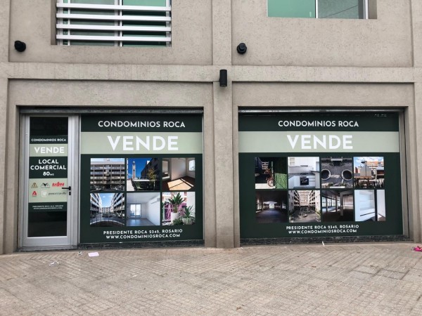 Roca y Viamonte. Seguridad 24 hs. 