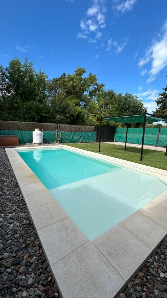 Casa con pileta - IBARLUCEA - Permuta parcial